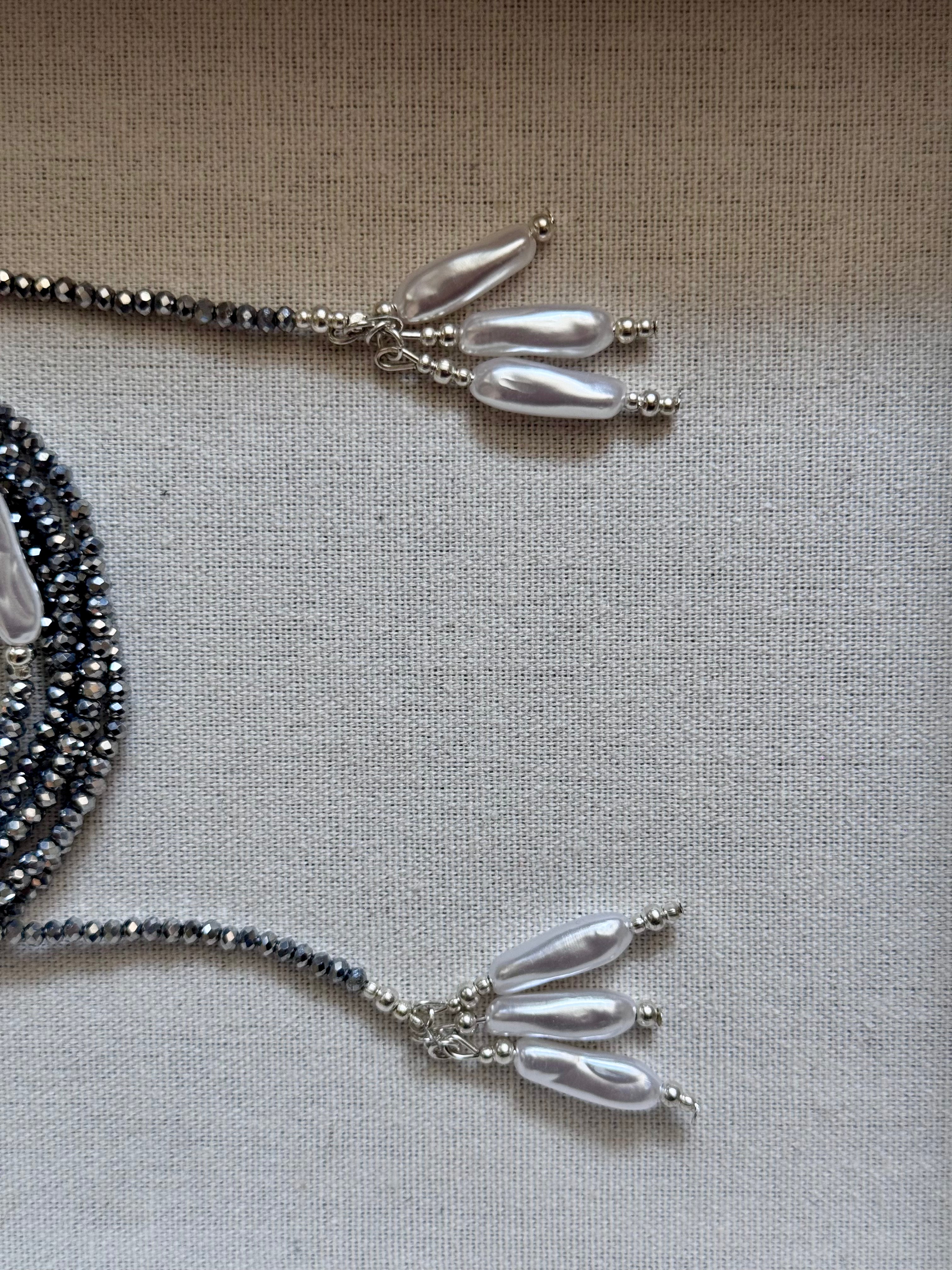 Collar Aitana Plateado