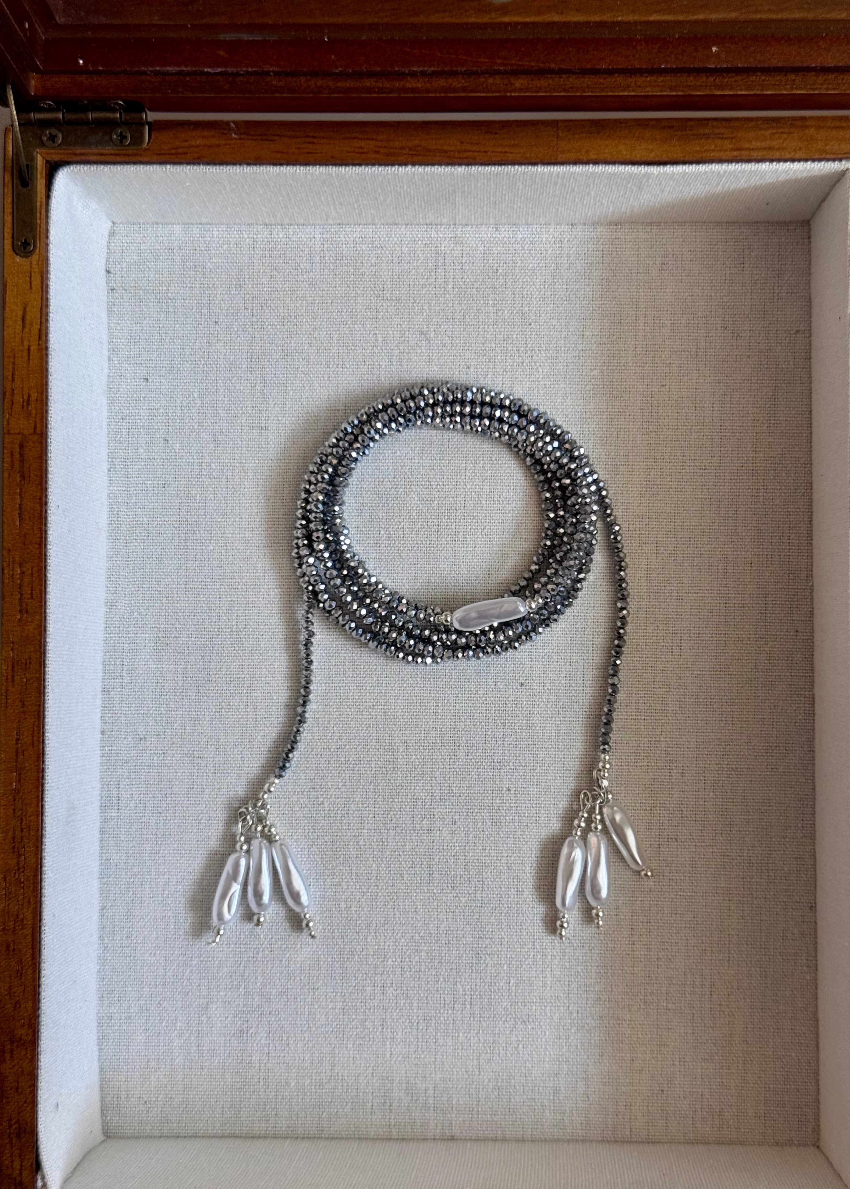 Collar Aitana Plateado