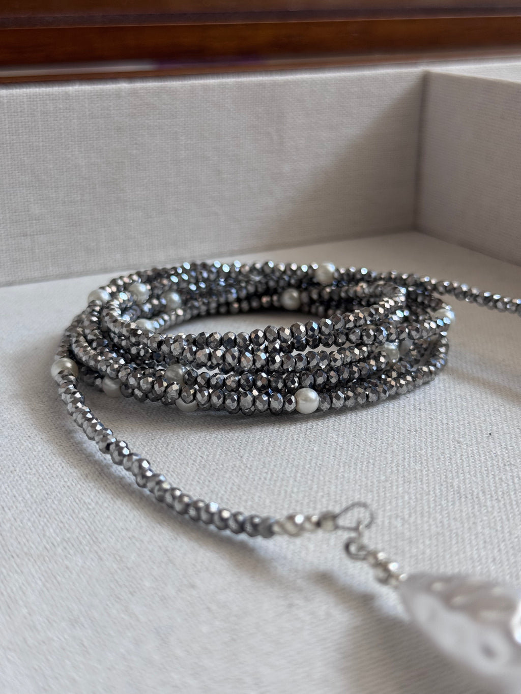 Collar Isabella Plateado