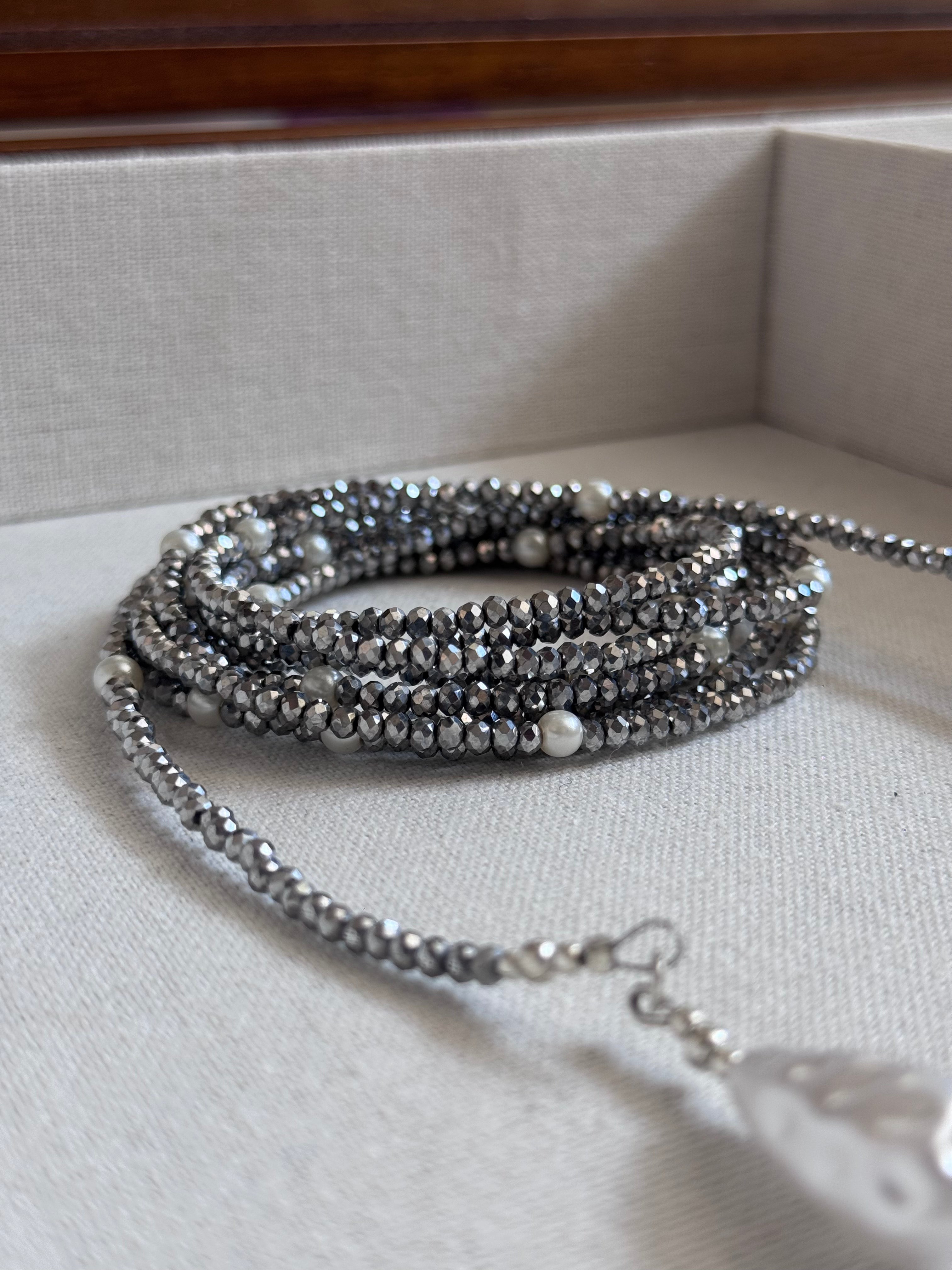 Collar Isabella Plateado