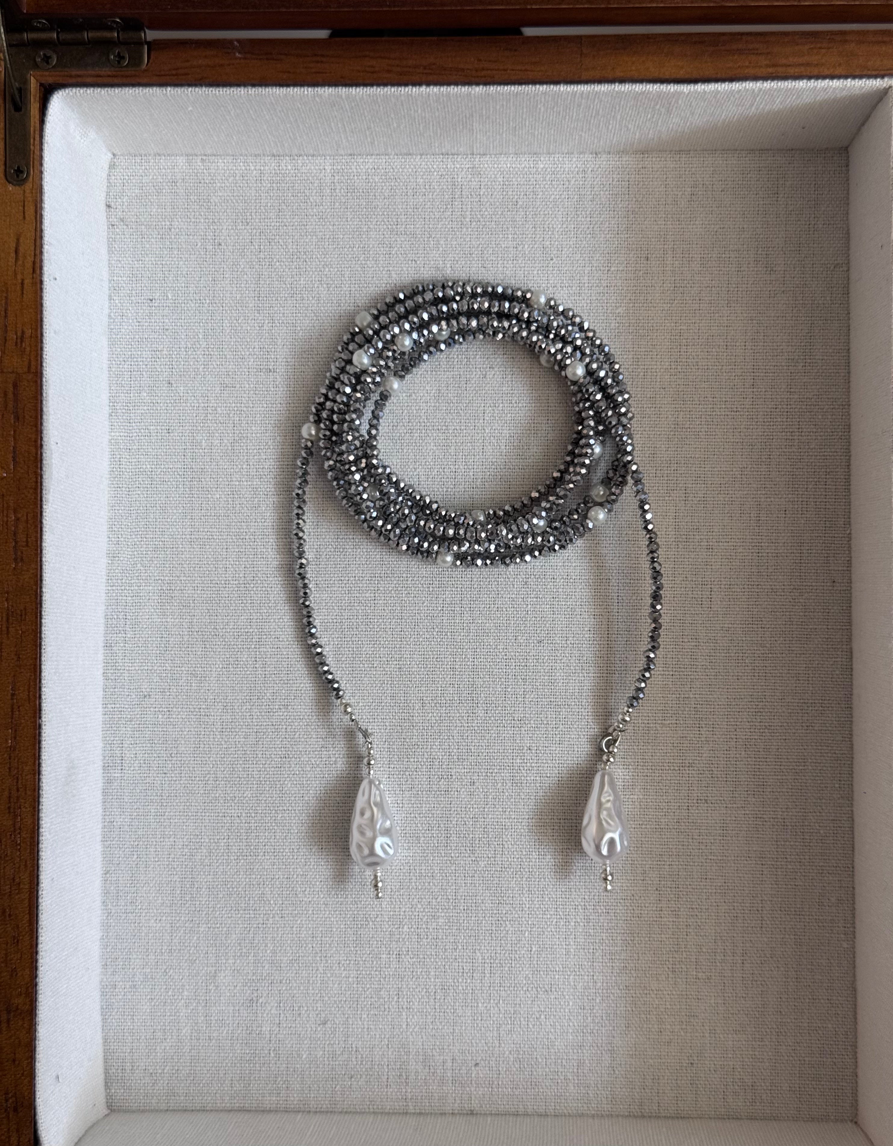 Collar Isabella Plateado